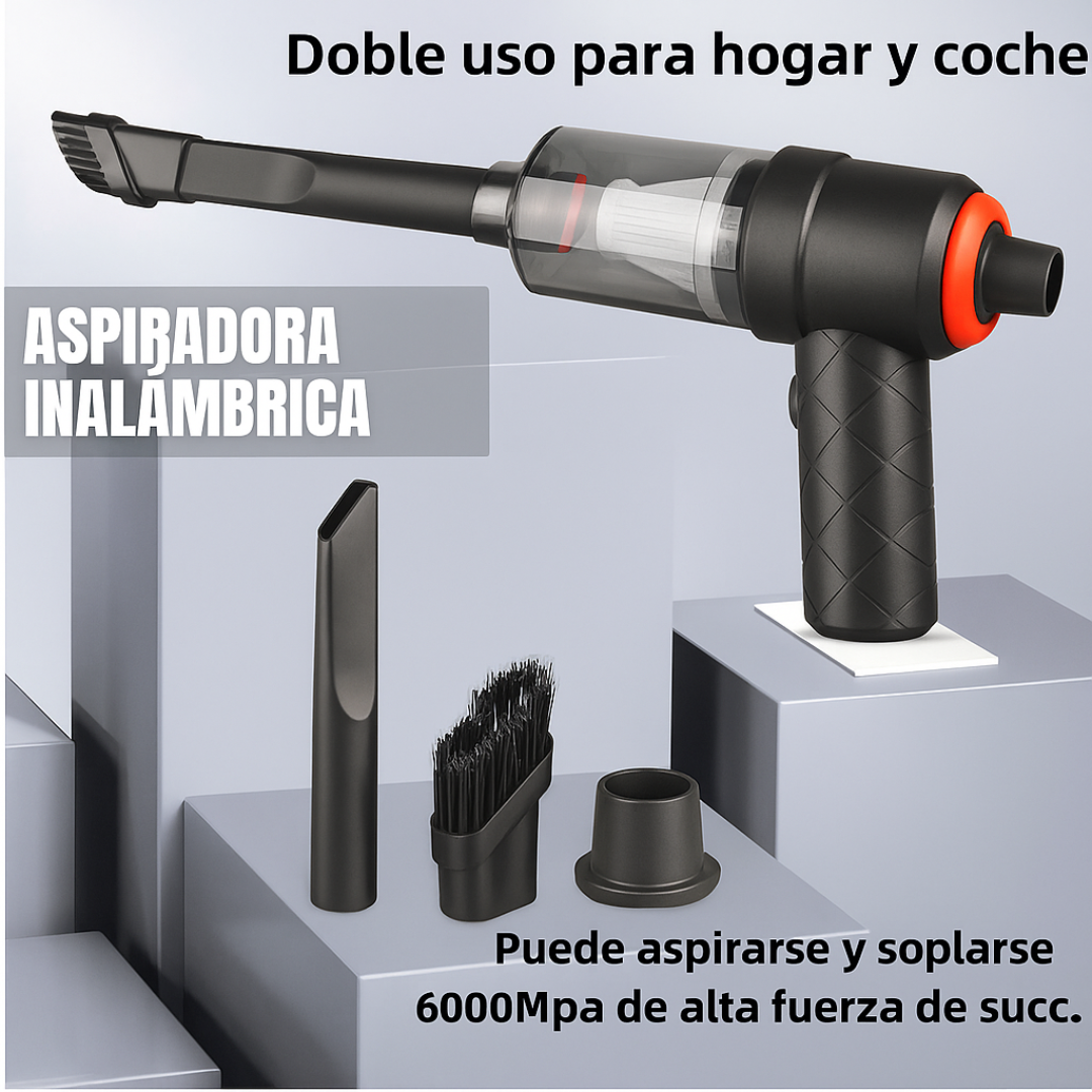 AirGrip Aspiradora Portátil Inalámbrica